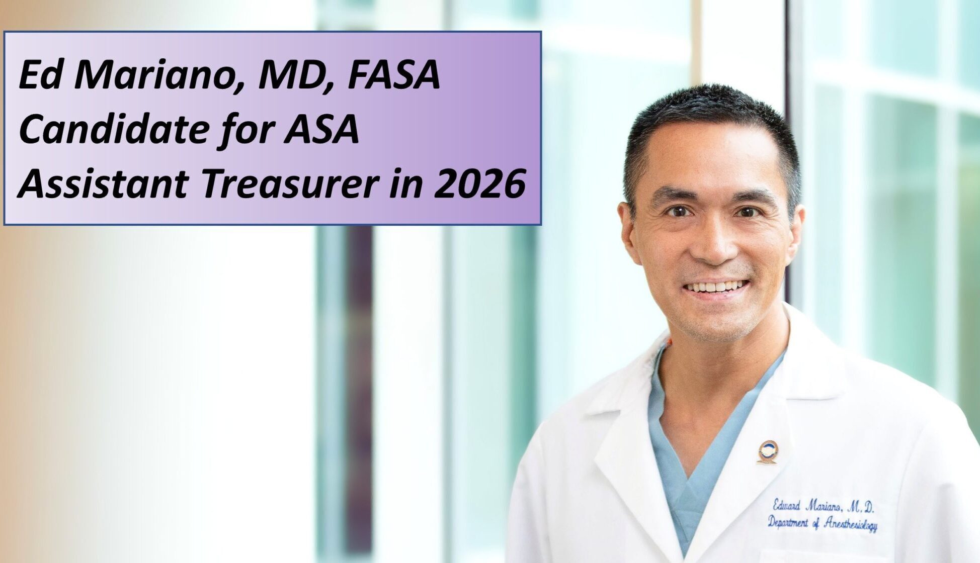 Anesthesiology | EdMariano.com
